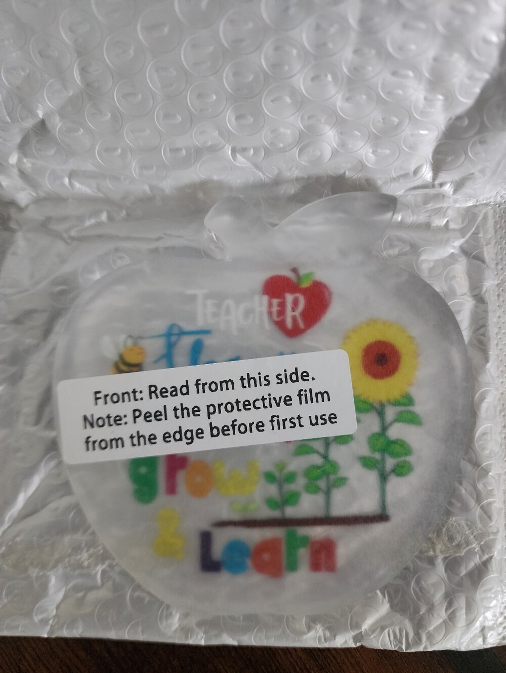 5 Teacher's Appreciation Gifts Sold As A Bundle. Apple-Shaped/tree With Designs